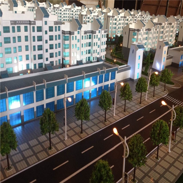 民勤合水楼盘模型