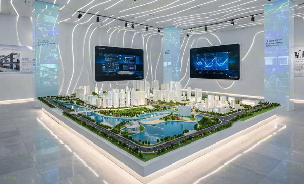 合水2026 沙盘模型制作新工艺，数字互动与传统工艺相融合！